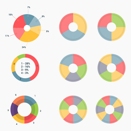 Business infographic template for presentation.のイラスト素材