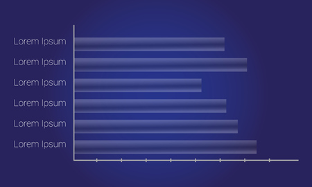 Business infographic template for presentationのイラスト素材