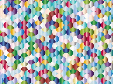 abstract illustration. colorful gradient mosaic pattern. geometric wallpaper for texture,background,gift wrapping paper,presentation,artwork or creative design.のイラスト素材