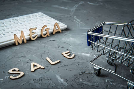 Offer sale banner Buy Online Business Digital Technology - Internet Conceptの写真素材