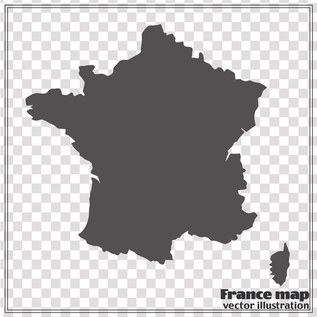 Map of France vector illustration.のイラスト素材