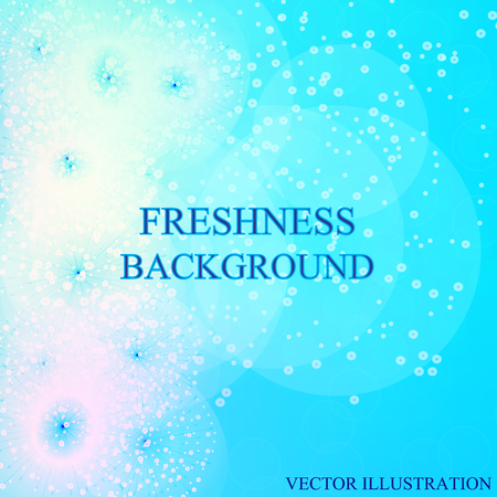 Freshness background. Vector.のイラスト素材