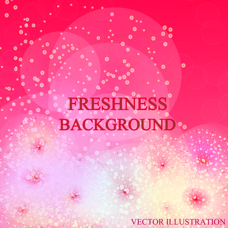 Freshness background. Vector.のイラスト素材