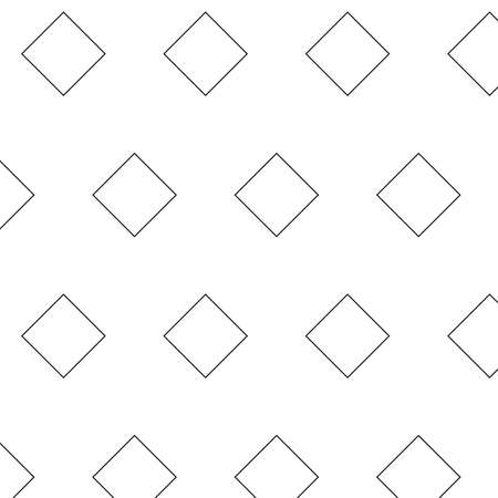 Vector seamless pattern. Modern stylish texture. Monochrome linear braidsのイラスト素材