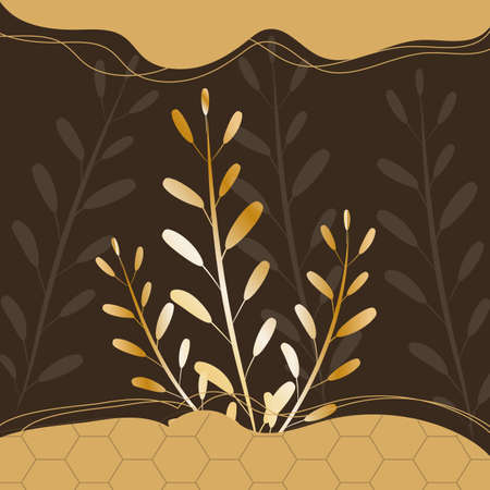 Botanical print boho minimalist printable wall art abstract home decor floral print bohemian art work, vectorのイラスト素材