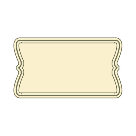 Ribbon baner icon on white backgroundのイラスト素材
