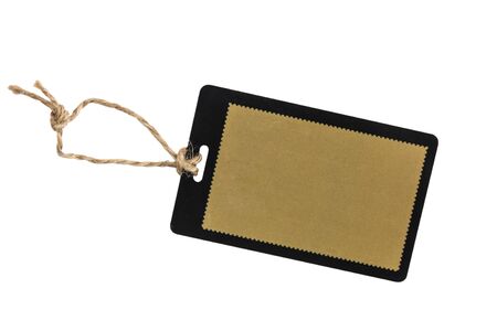 Business blank label .Staff identity card. Blank tag isolated on white background.の写真素材