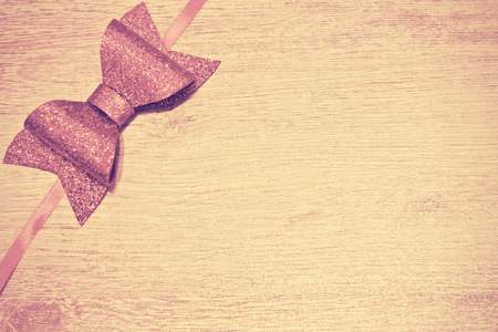 background with a bow