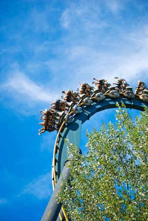 Amusement park "Mirabilandia", Italyのeditorial素材