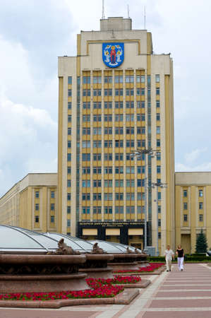 Minsk, Independence Squareのeditorial素材