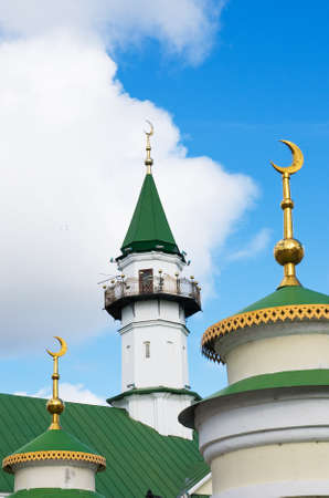 Al-Marjani Mosque in Staro-Tatarskaya Sloboda, Kazan, Russiaのeditorial素材