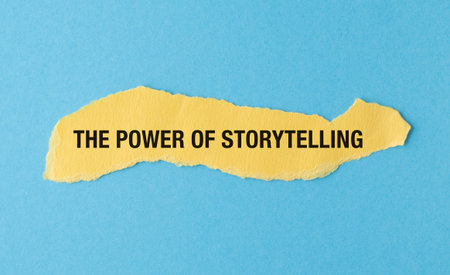 The Power of Storytelling is a concept that is often overlooked. It is the ability to captivate an audience and convey a message through the use of words and imagesの写真素材
