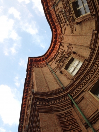 Typical Italian Baroque architecture Turin の素材
