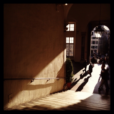 Shadow in Palazzo Ducale in Genoaの素材