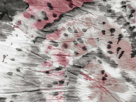 Psychedelic Swirl. Abstract Tribal Boho Pattern. Powder Rose Shibori Dye Design. Grey Aquarelle...