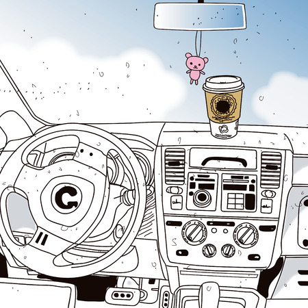 driverのイラスト素材