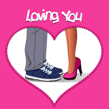 valentine loverのイラスト素材