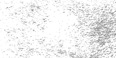 Gray grunge background with rough ice and snow texture. Aged dirty surface for winter theme. Shabby vintage template. Vector illustration.のイラスト素材