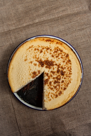 Homemade New York cheesecakeの写真素材