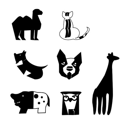 animal iconのイラスト素材