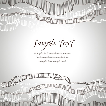 Abstract black and white effect text background with weaves  Template text bannerのイラスト素材