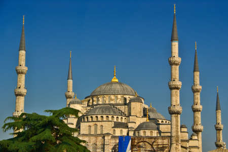 Beautiful Blue Mosque of Istanbulの写真素材