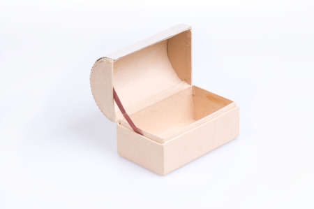 Isolaed Empty open box Trunkの写真素材