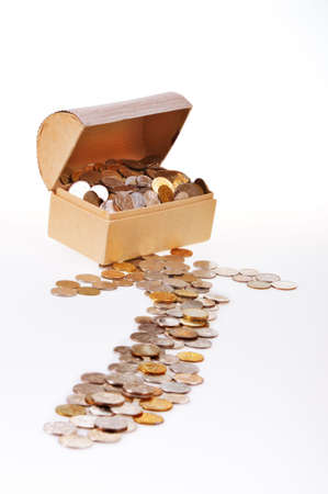 Way to Financial Success Concept Isolatedの写真素材