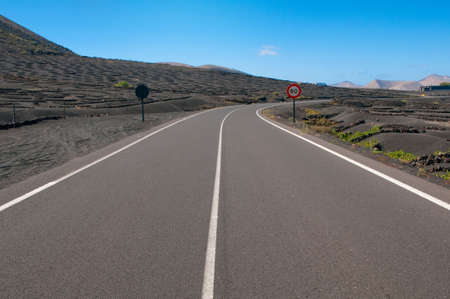 Along the road in Spainの写真素材