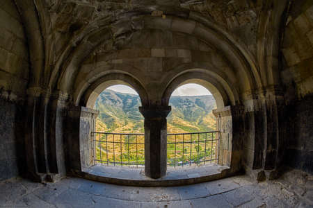 Vardzia - famous cave monastery in Georgiaの写真素材