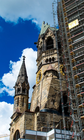 details of the architecture of the city Berlin Germanyのeditorial素材