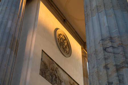details of the architecture of the city Berlin Germany
