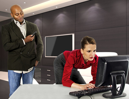 Office Harassmentの写真素材