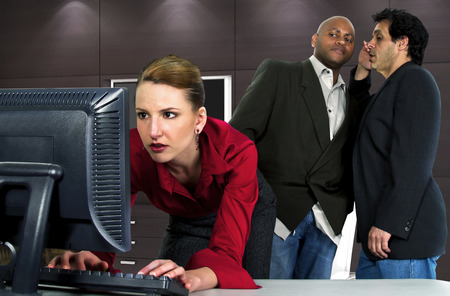 Office Harassmentの写真素材