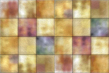 Abstract colorful wave oil paint texturesの写真素材