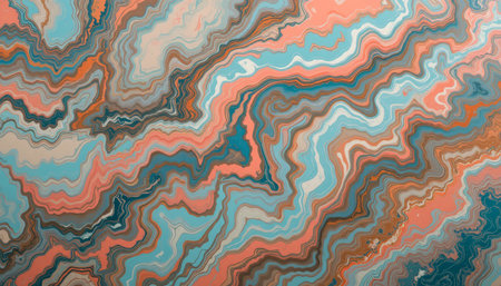 Marble abstract pattern. Marbling liquid texture. Agate ripple pattern. Vector illustration.