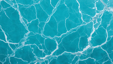 Blue water surface texture background. Water wave pattern in swimming pool.