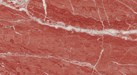 Red marble texture abstract background pattern with high resolution, counter top viewの写真素材