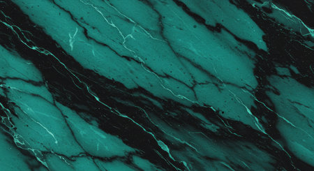 Turquoise marble patterned texture background.の写真素材