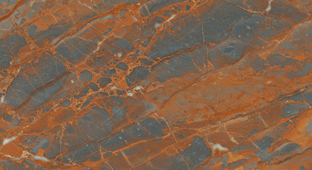 Marble patterned texture background. Abstract natural marble black and orange for design.の写真素材