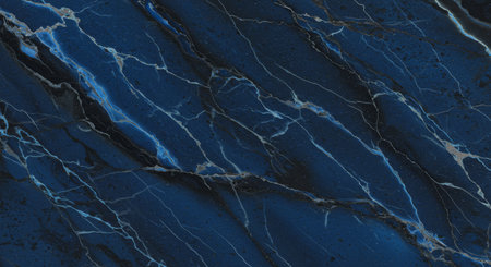 Dark blue marble natural pattern for background, abstract natural marble black and whiteの写真素材