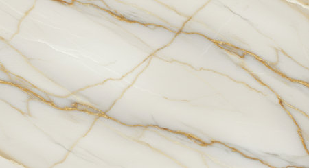 White marble texture with gold veins. Natural patterned surface for design.の写真素材