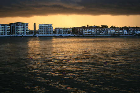 Evening Stormの写真素材