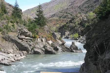 Mountain riverの写真素材