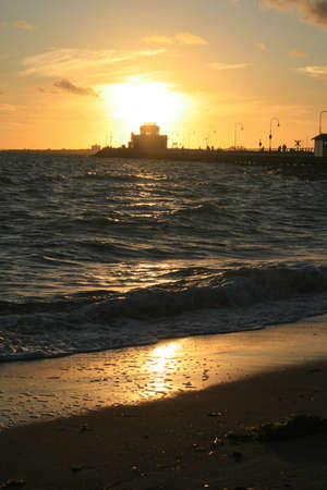 Summer sunsetの写真素材