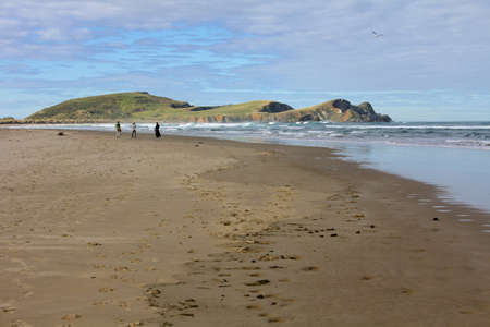 Catlins beachの写真素材