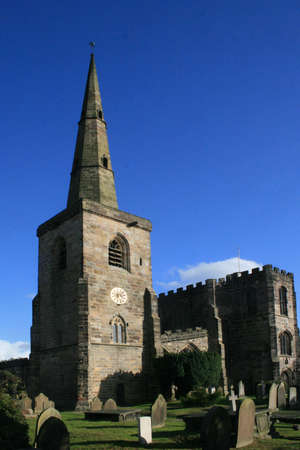 Norman Church, Astbury, Cheshireの写真素材