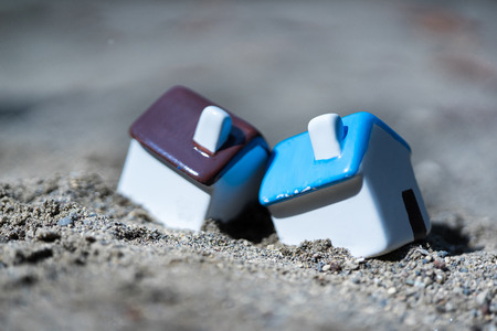 Image of soil liquefactionの写真素材