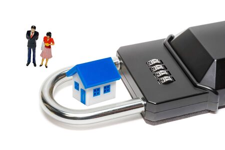 Security image of the house