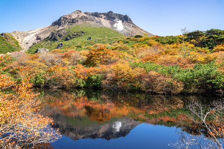 Nasu Gourd Pondの写真素材